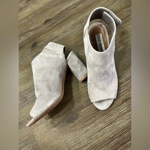 Cute suede booties worn less than 5 times